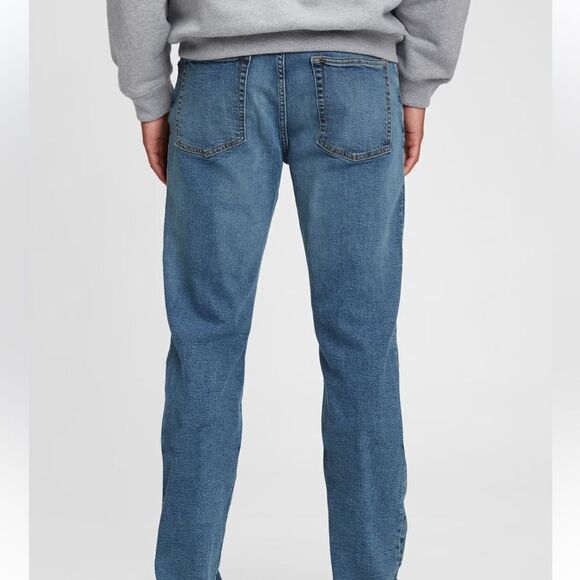 Gap Straight Jeans in GapFlex with Washwell Mid Rise 32/28 NWT IN PACKAGING - Picture 2 of 5